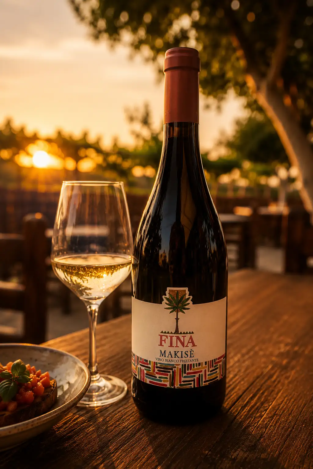 MAKISE VINO BIANCO FRIZZANTE TERRE SICILIANE IGP