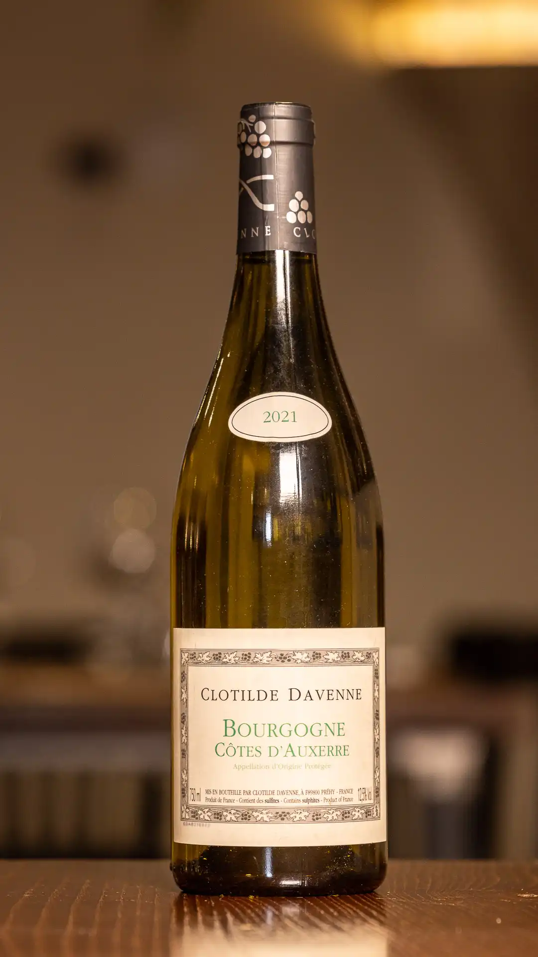 CLOTILDE DAVENNE BOURGOGNE COTES D AUXERRE 2021 AOP