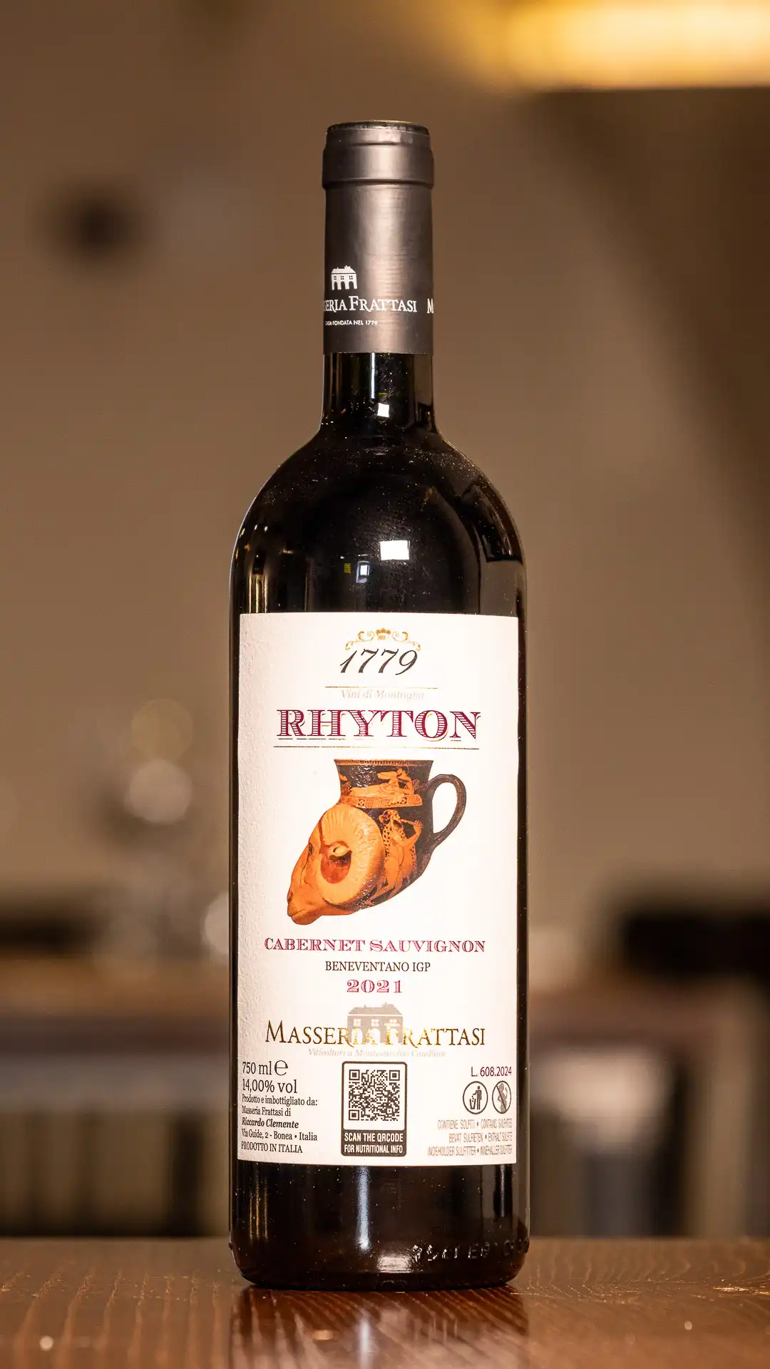 RHYTON CABERNET SAUVIGNON BENEVENTANO IGP 2021