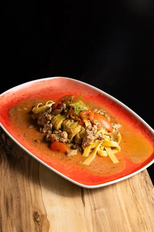 Tagliatelle con porcini