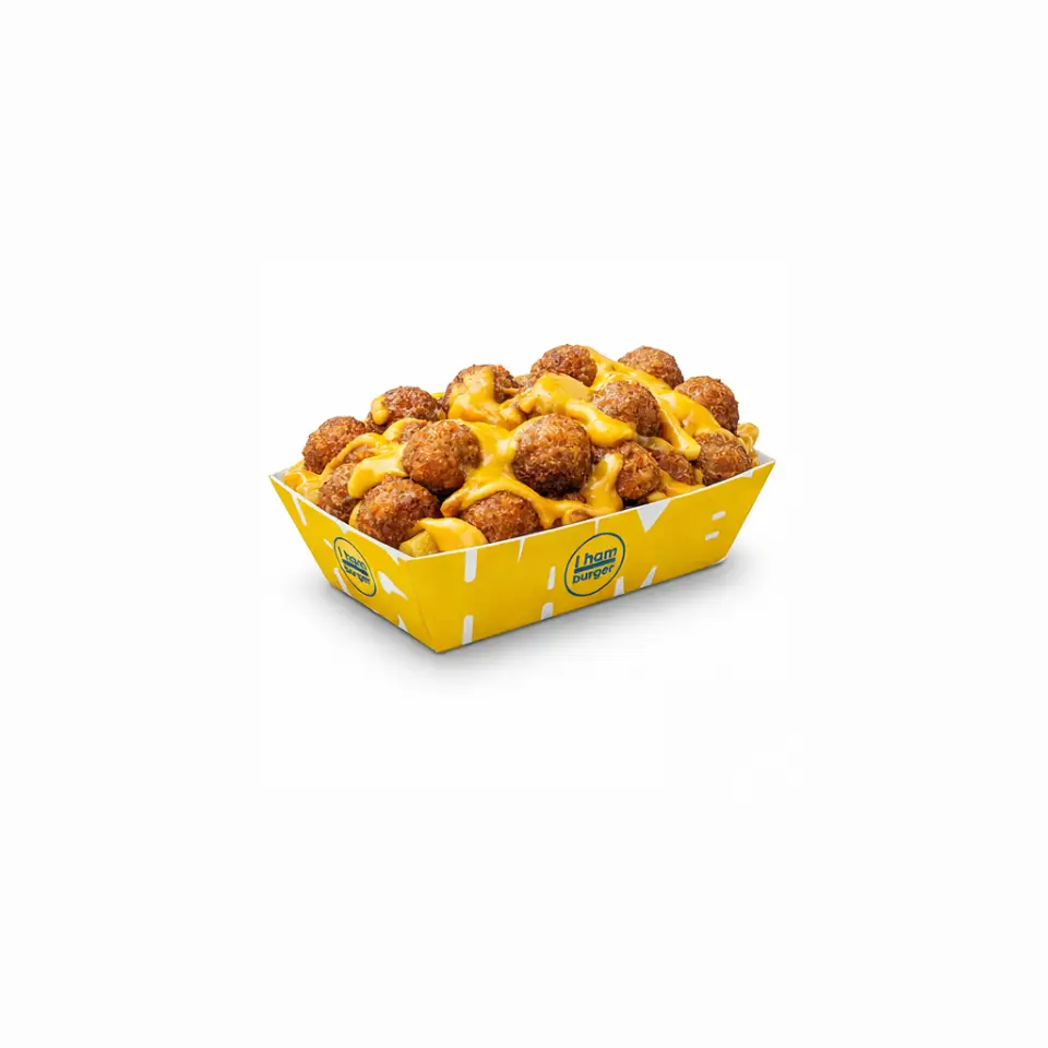 ZINGARA CON CHEDDAR E POLPETTINE