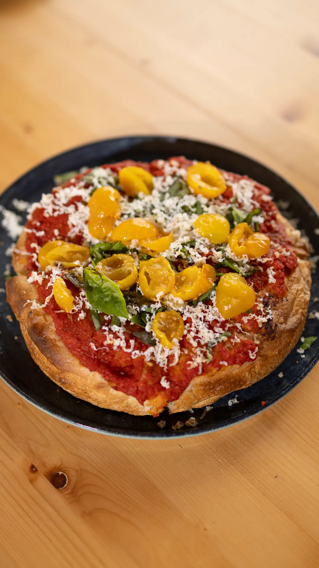 Cilentano (pizza al padellino)