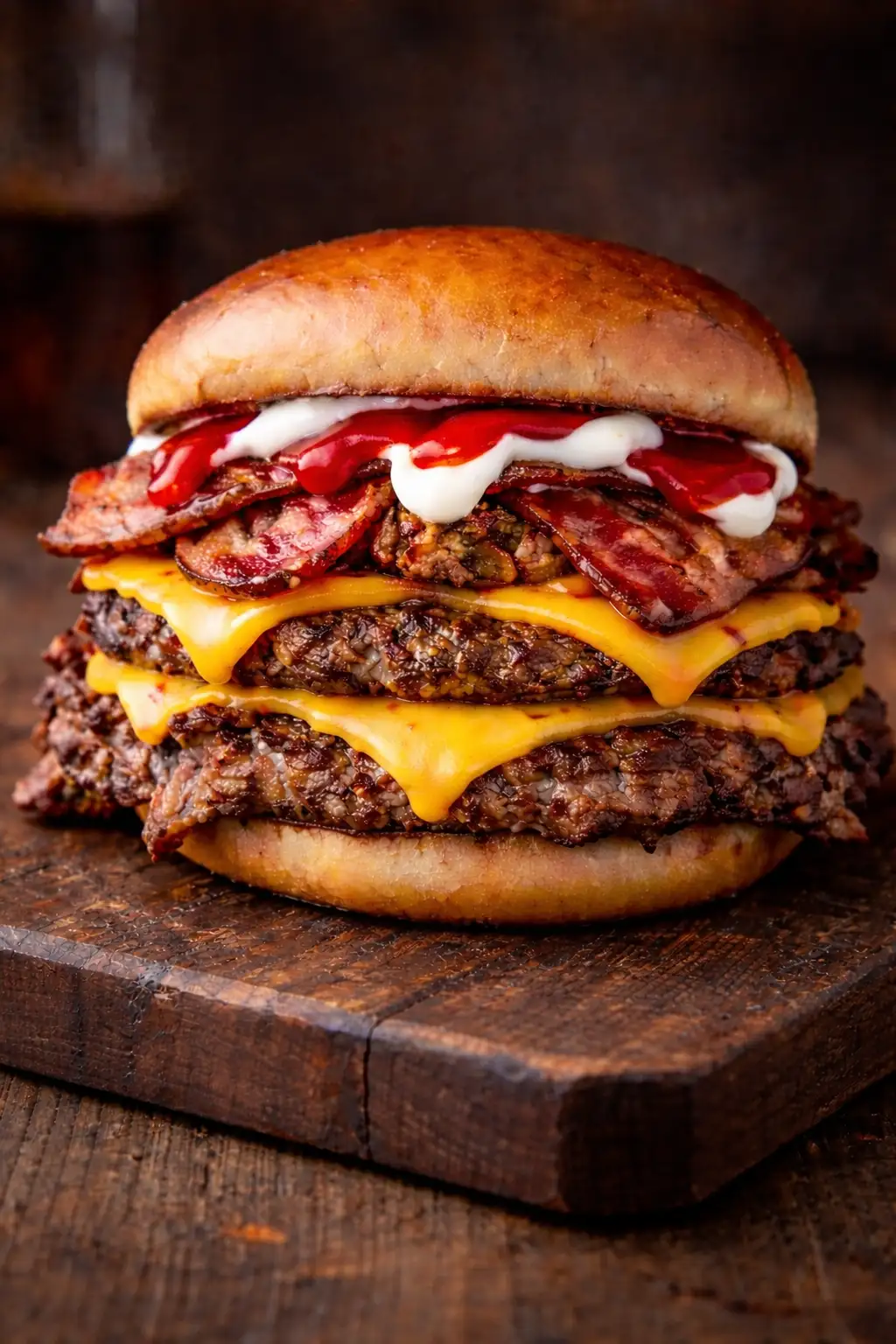 DOUBLE CHEESE BURGER