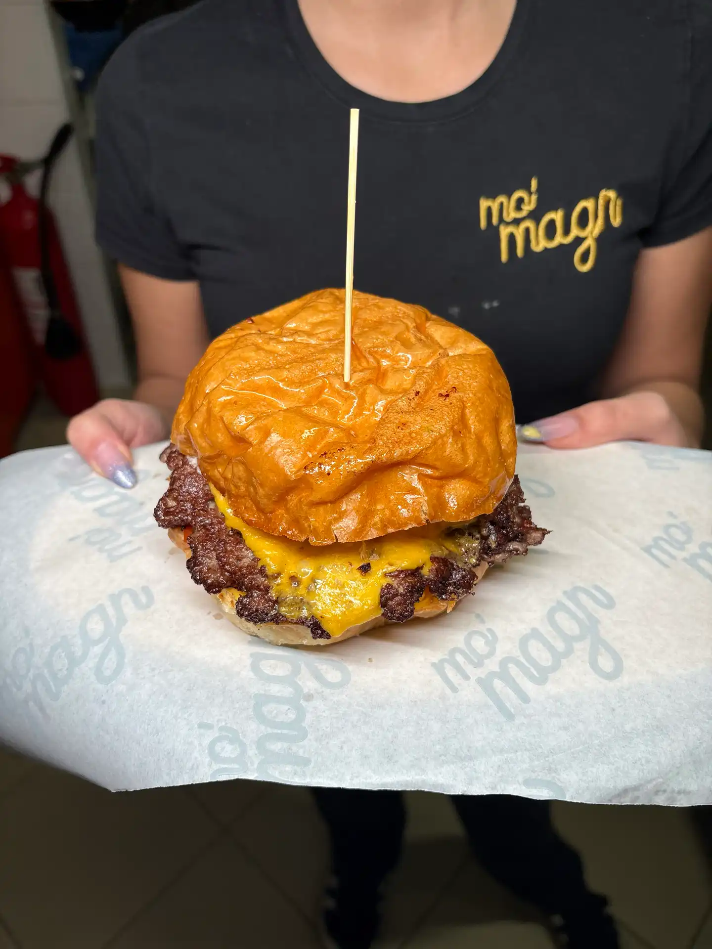 DOUBLE CHEESE BURGER