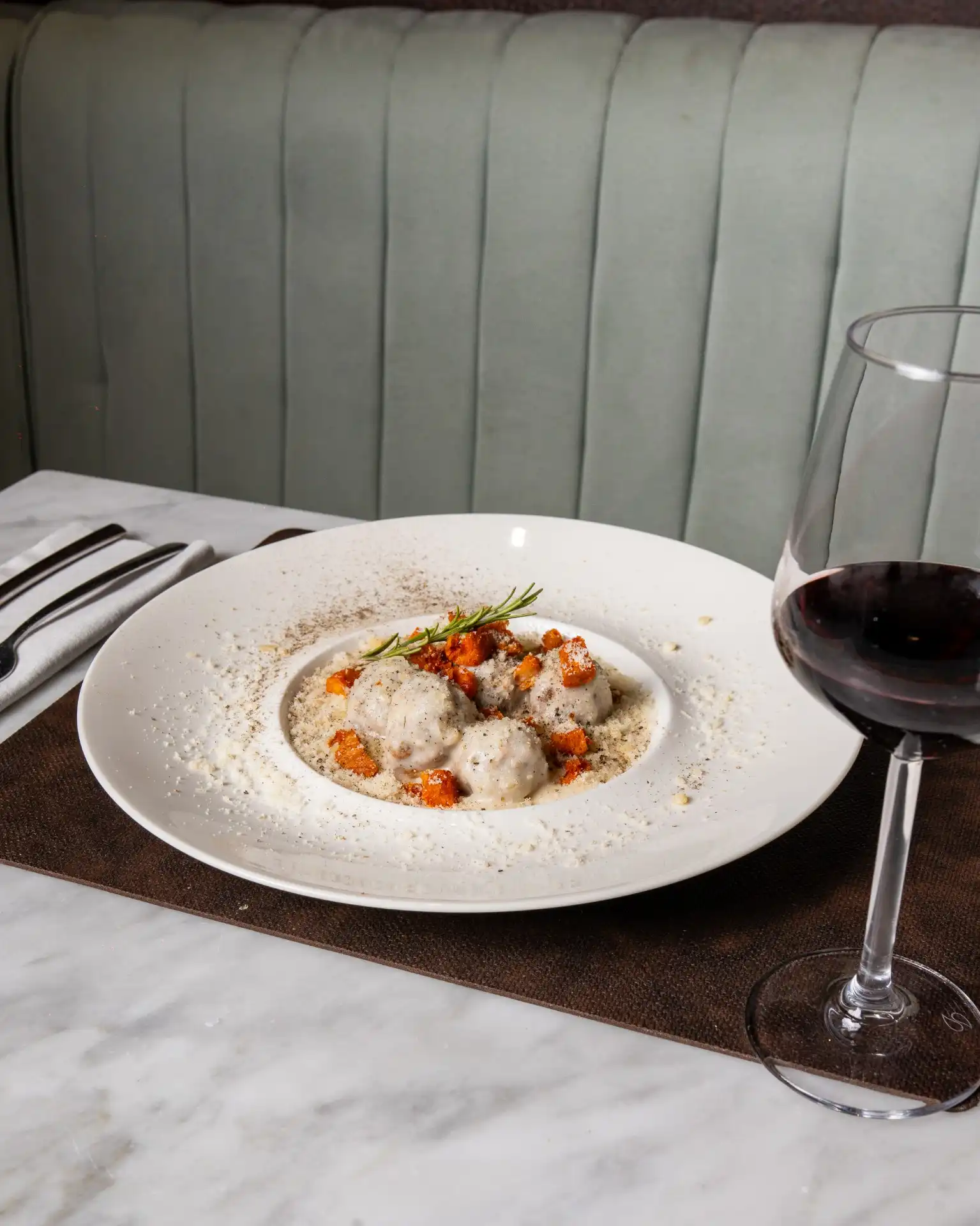 LA POLPETTINA CACIO E PEPE