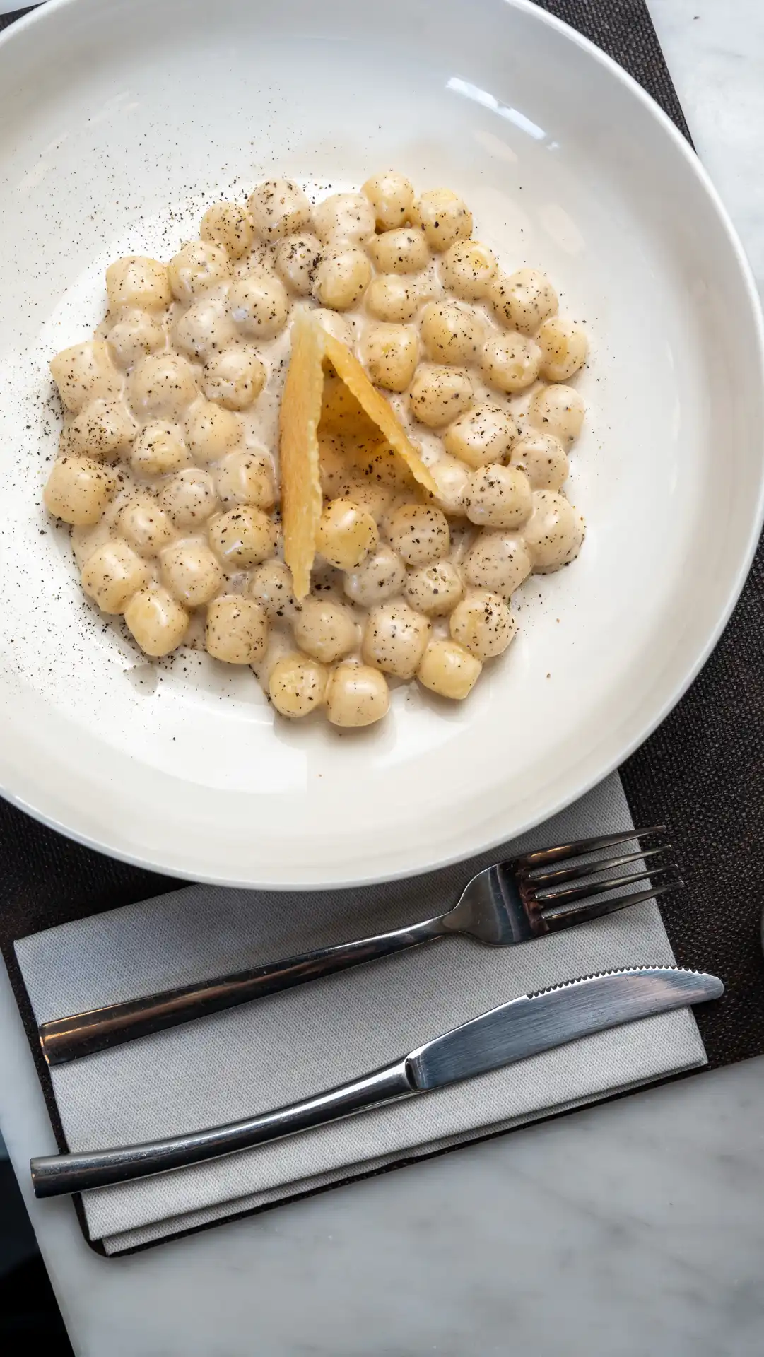 CHICCHETTA CACIO E PEPE