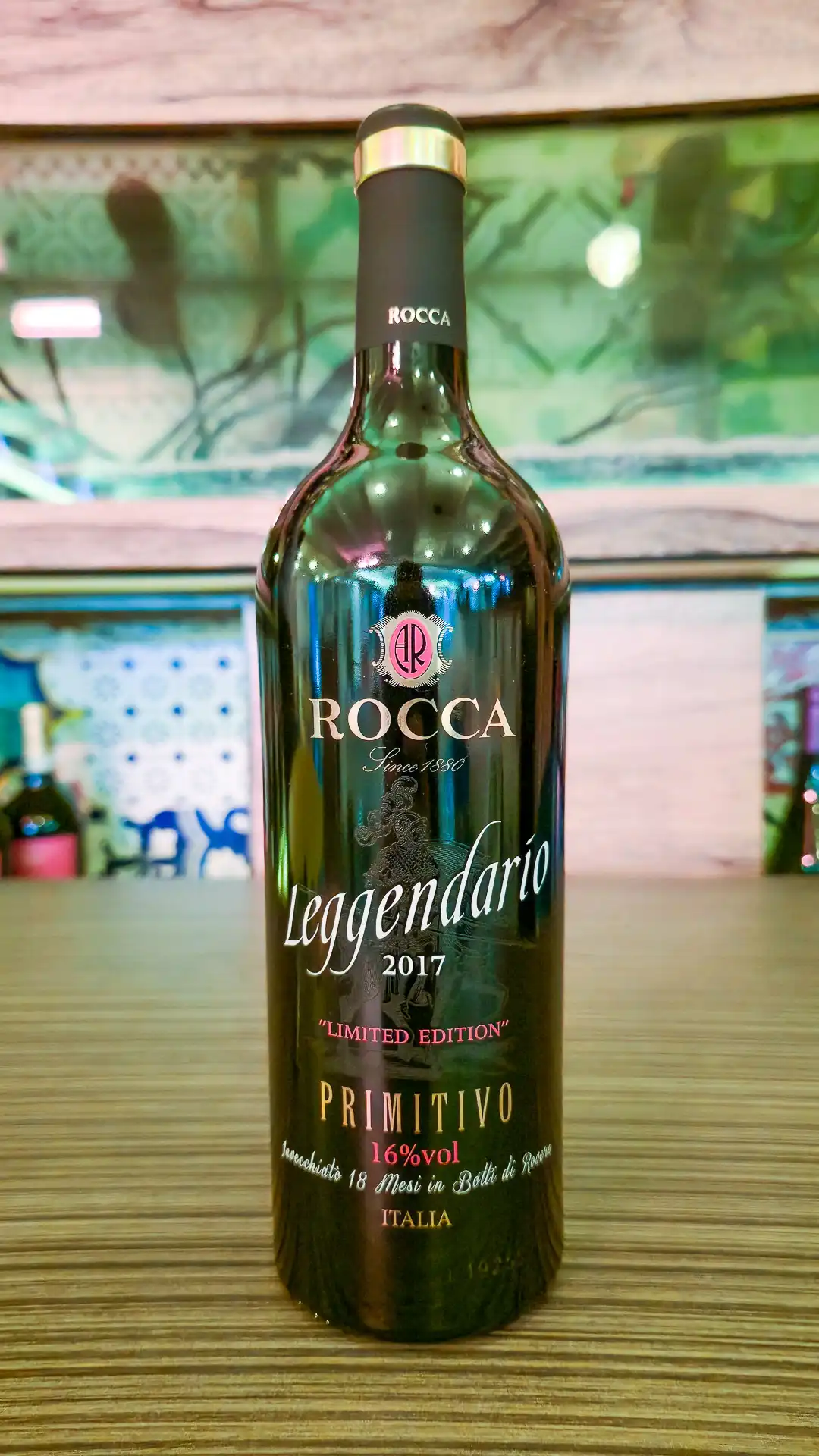 ROCCA LEGGENDARIO PRIMITIVO 2017 LIMITED EDITION