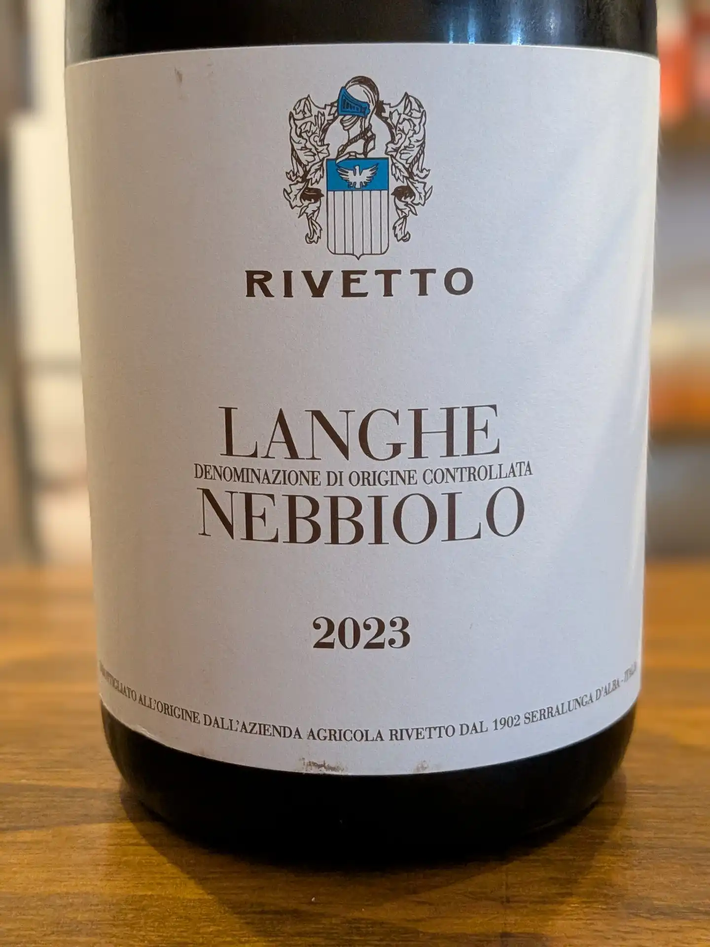LANGHE NEBBIOLO DOC 2023 / Rivetto / Piemonte