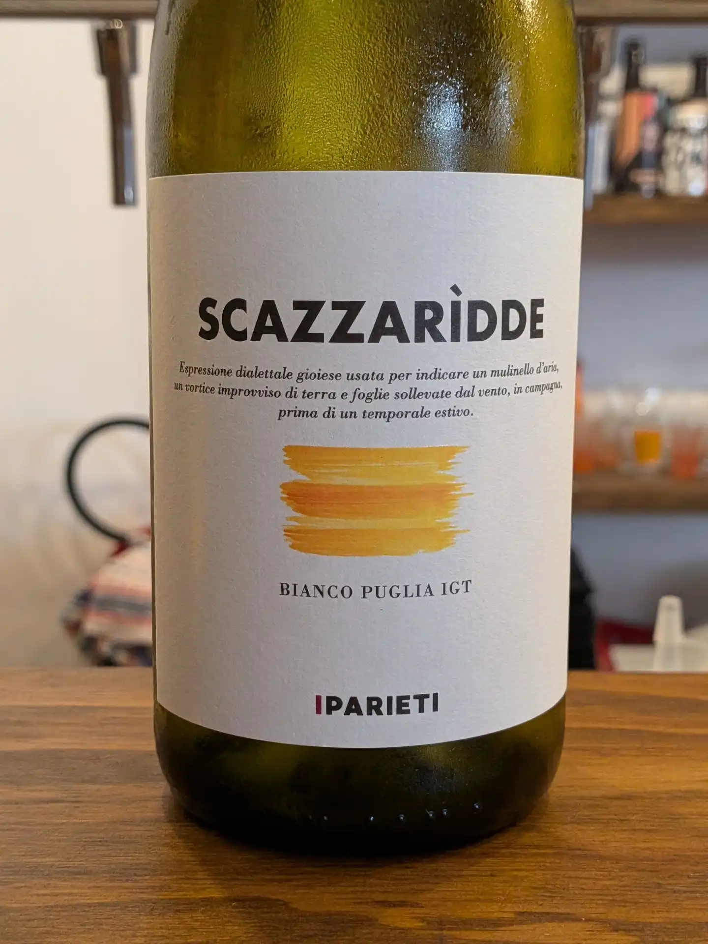 SCAZZARIDDE BIANCO PUGLIA IGT 2024 / I Parieti / Puglia