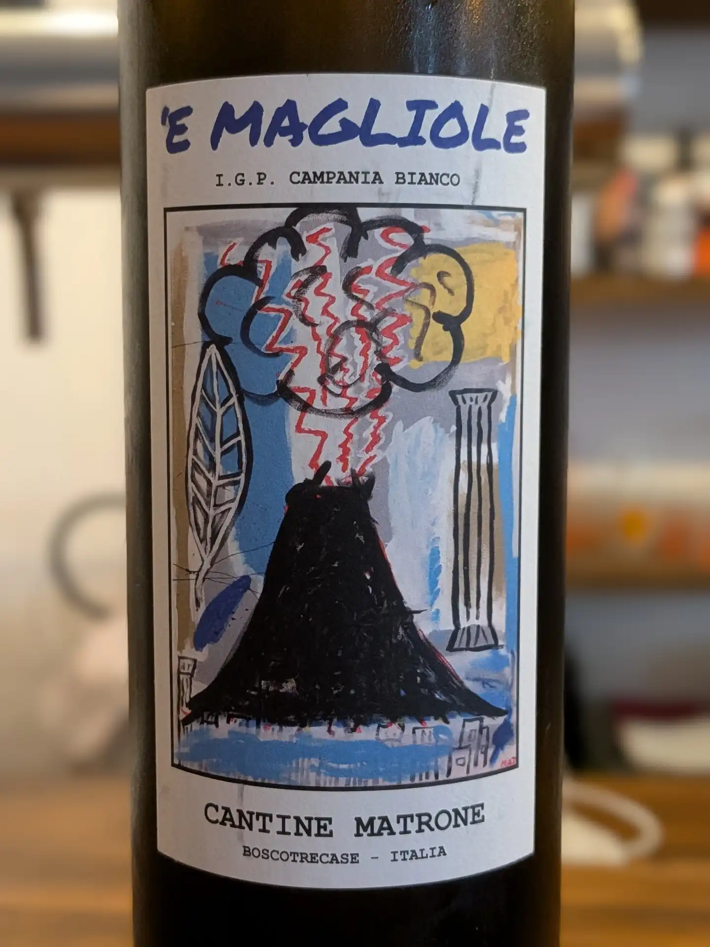 "E' MAGLIOLE" CAMPANIA IGP BIANCO 2021 / Cantine Matrone / Vesuvio