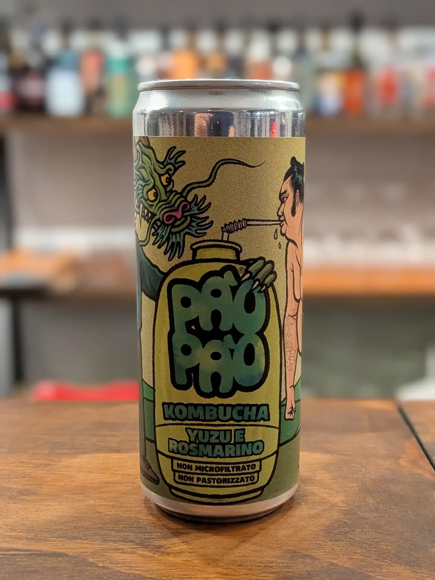 Pao Pao Kombucha - Yuzu e Rosmarino