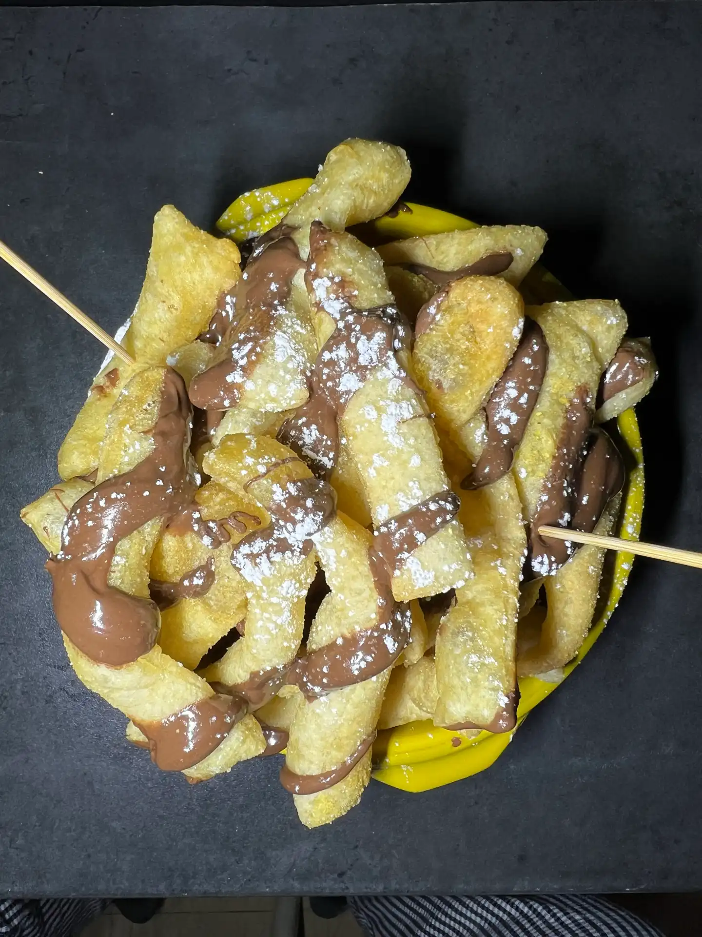 Straccetti 3.0 con Nutella