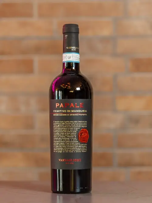 PRIMITIVO DI MANDURIA DOP “PAPALE” VARVAGLIONE