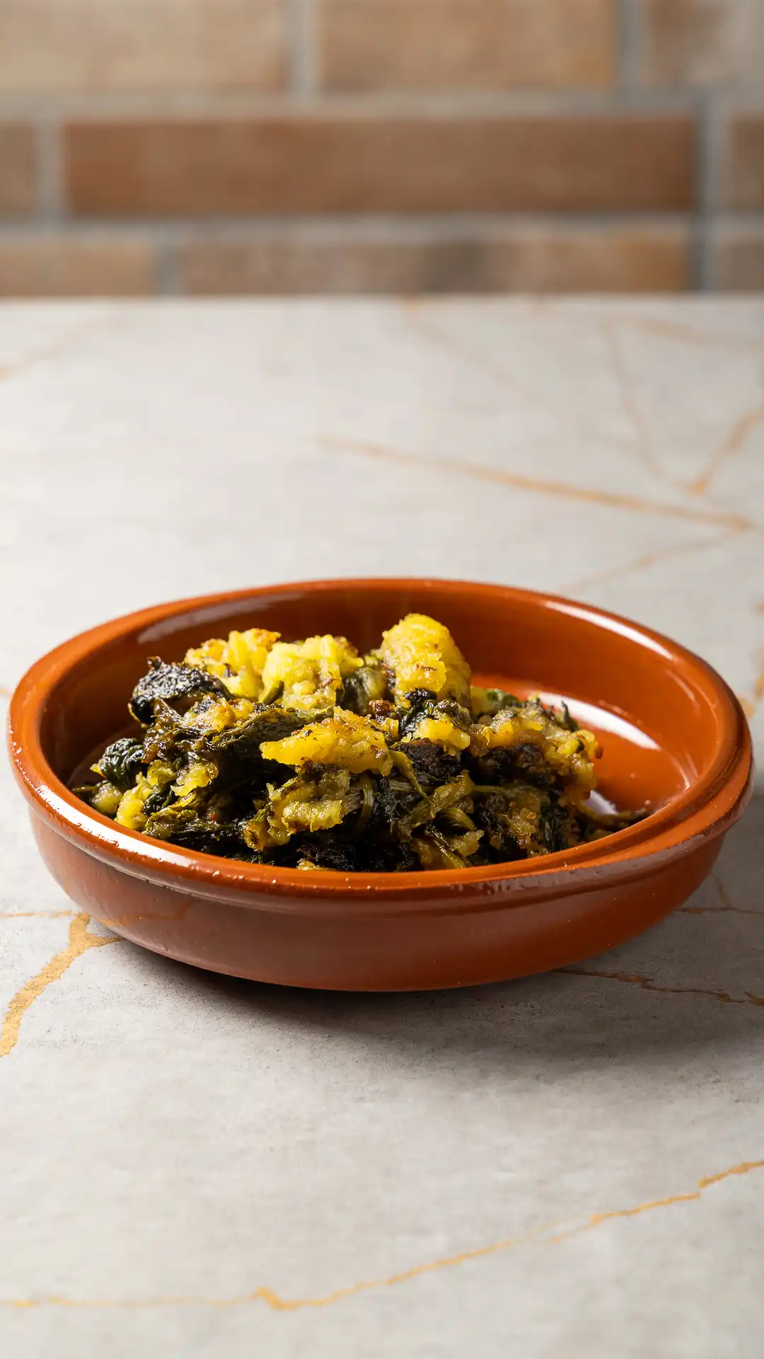 Mallone con patate & broccoli