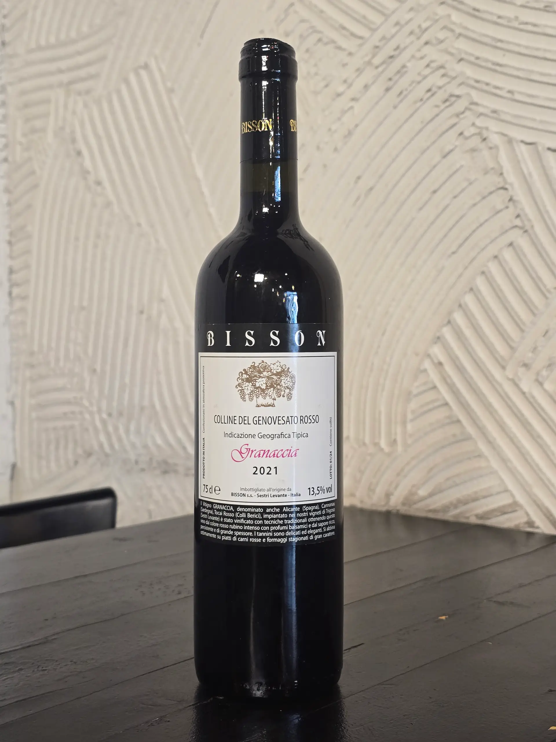 BISSON | COLLINE DEL GENOVESATO ROSSO IGT