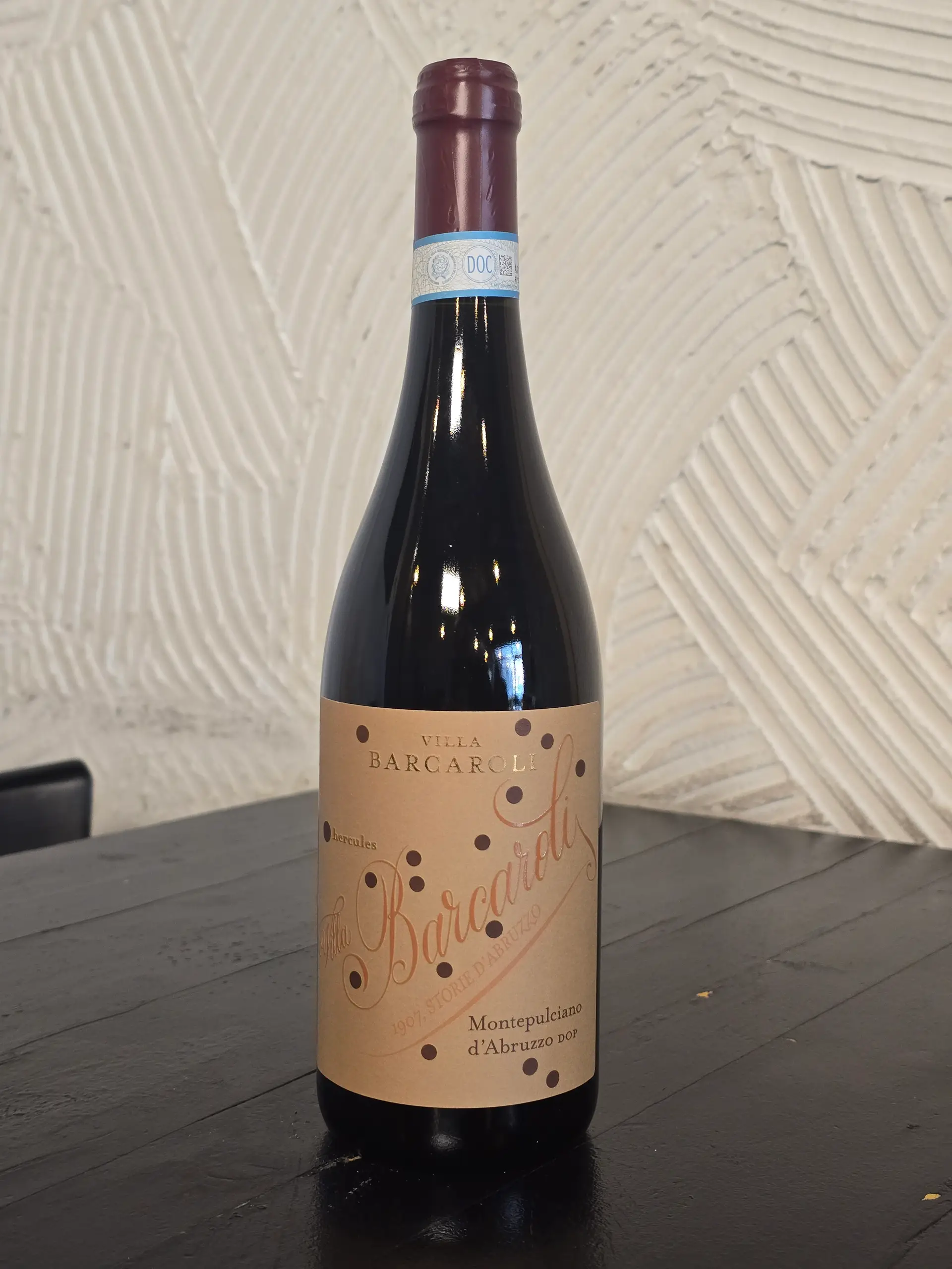 VILLA BARCAROLI | HERCULES MONTEPULCIANO D'ABRUZZO DOP