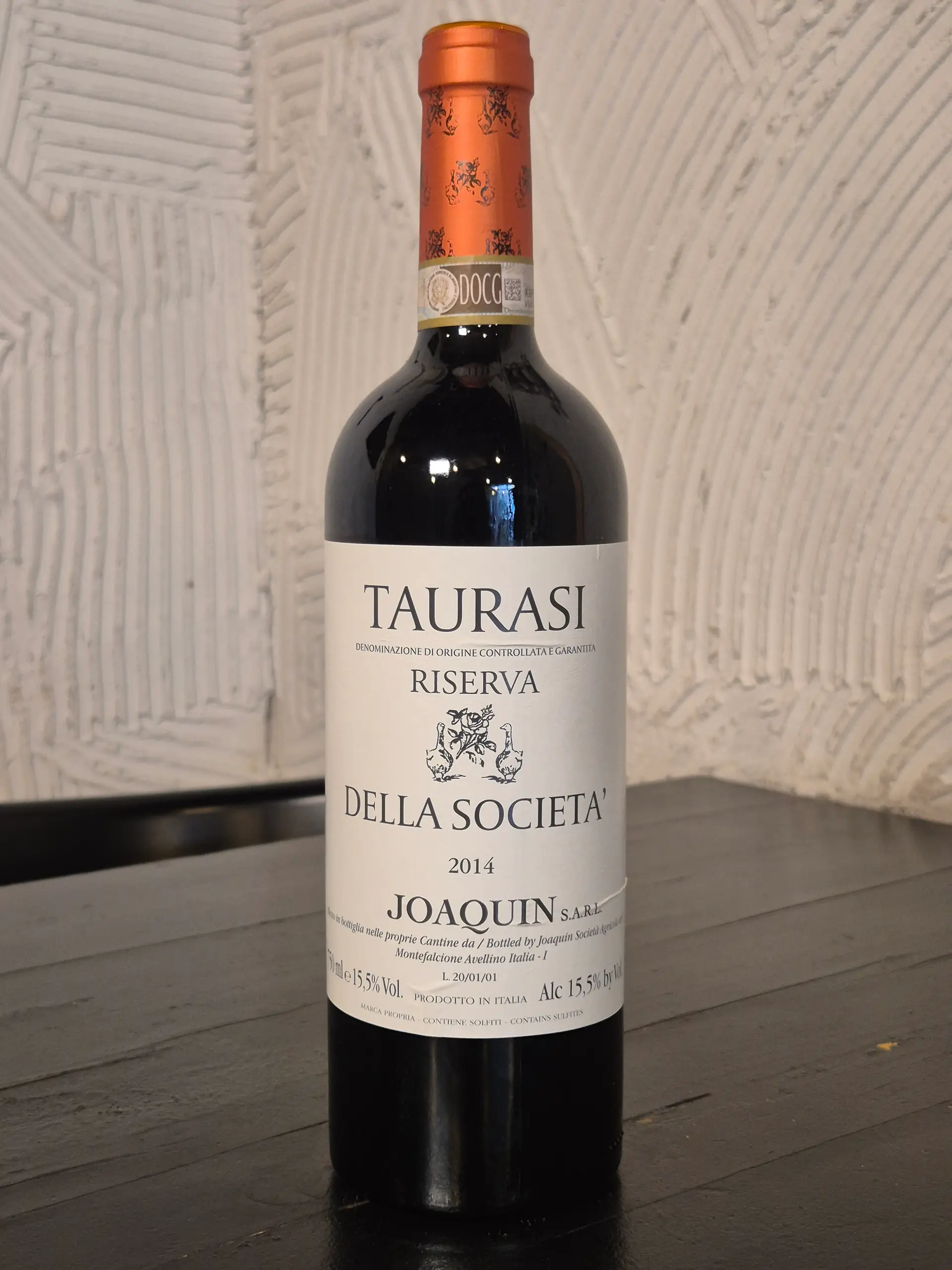 JOAQUIN | RISERVA DELLA SOCIETA' TAURASI DOCG 2014