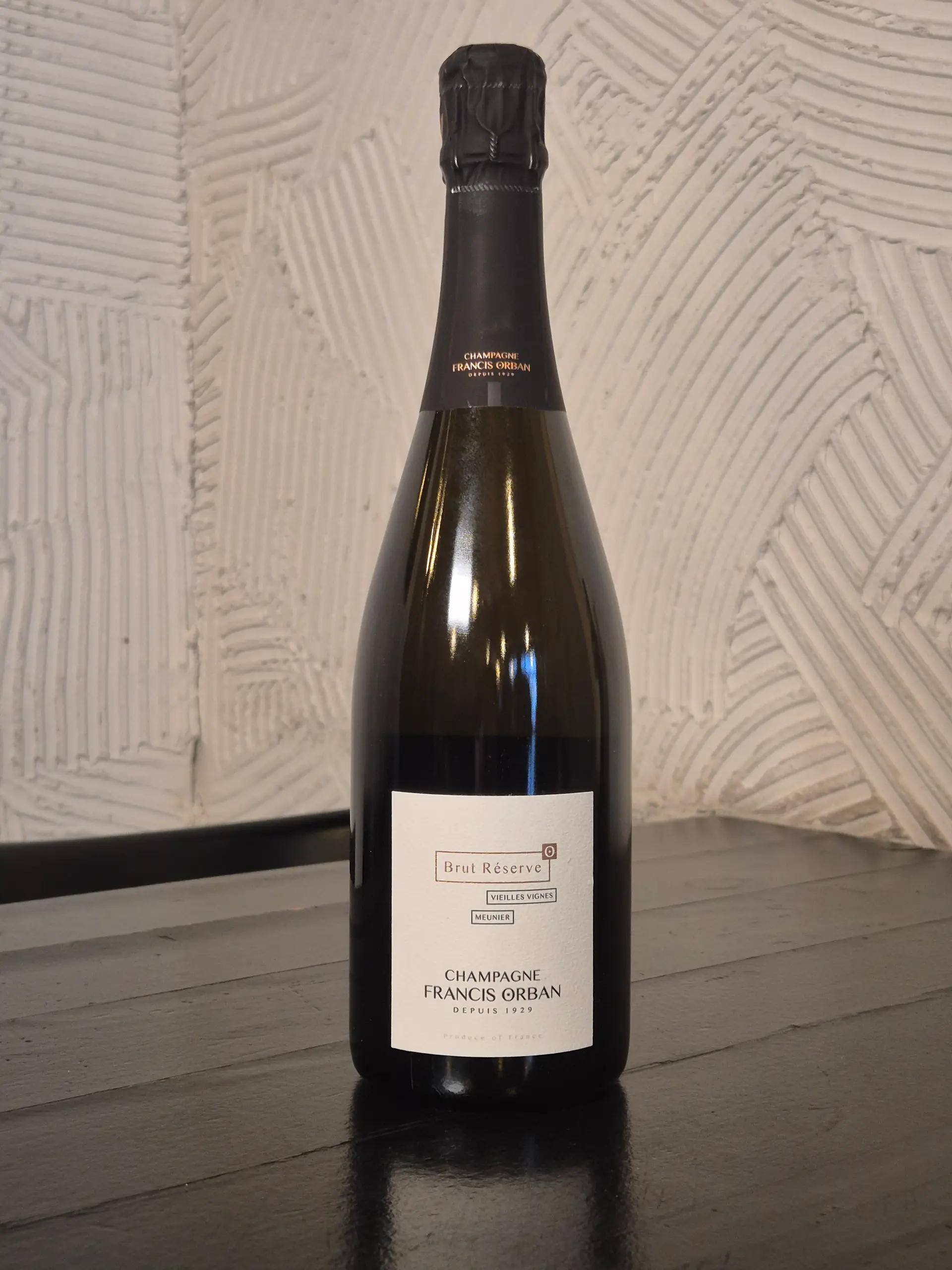 FRANCIS ORBAN | CHAMPAGNE BRUT RESERVE VIEILLES VIGNES