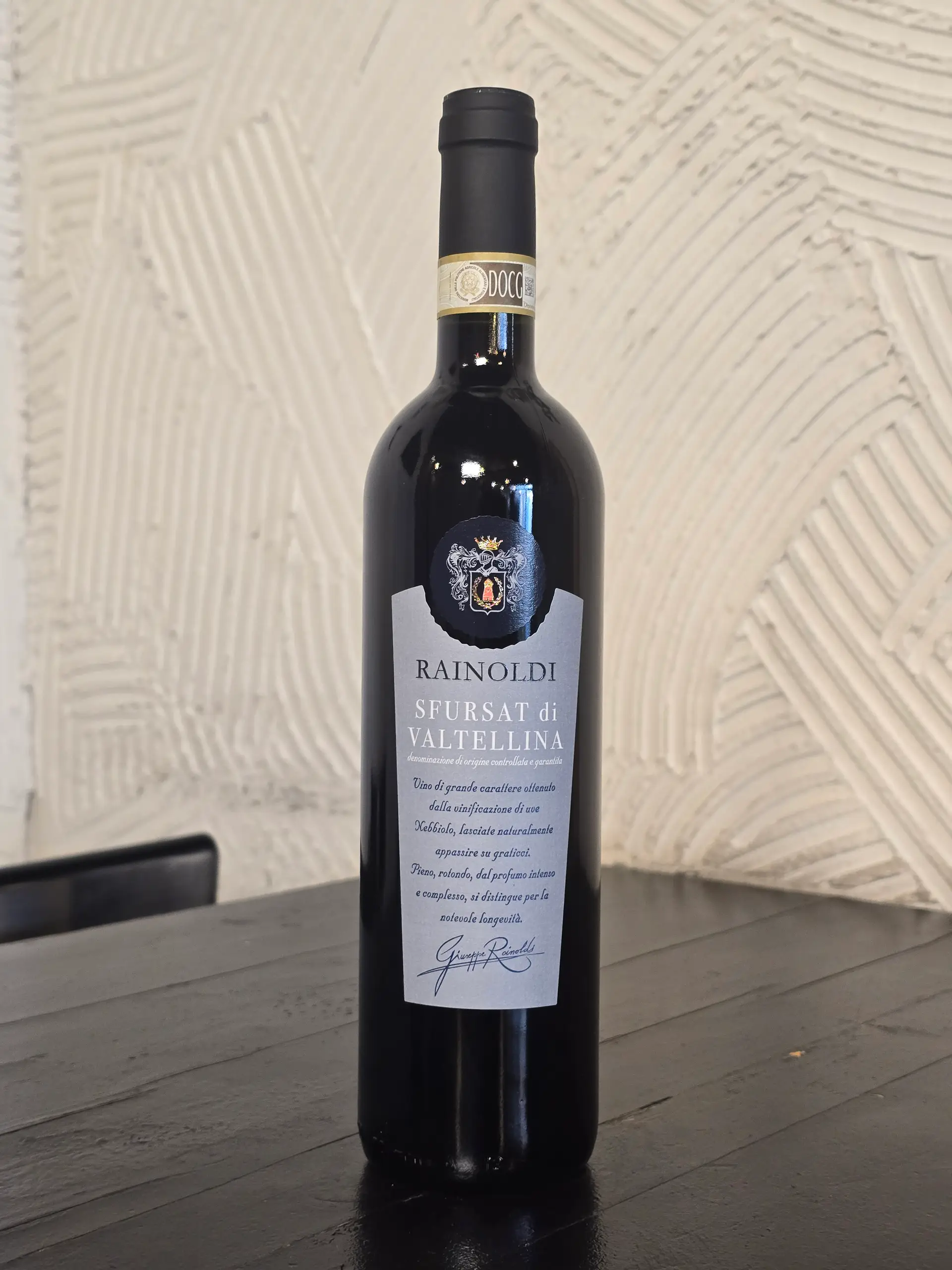 CASA VINICOLA ALDO RAINOLDI | SFURSAT DI VALTELLINA DOCG