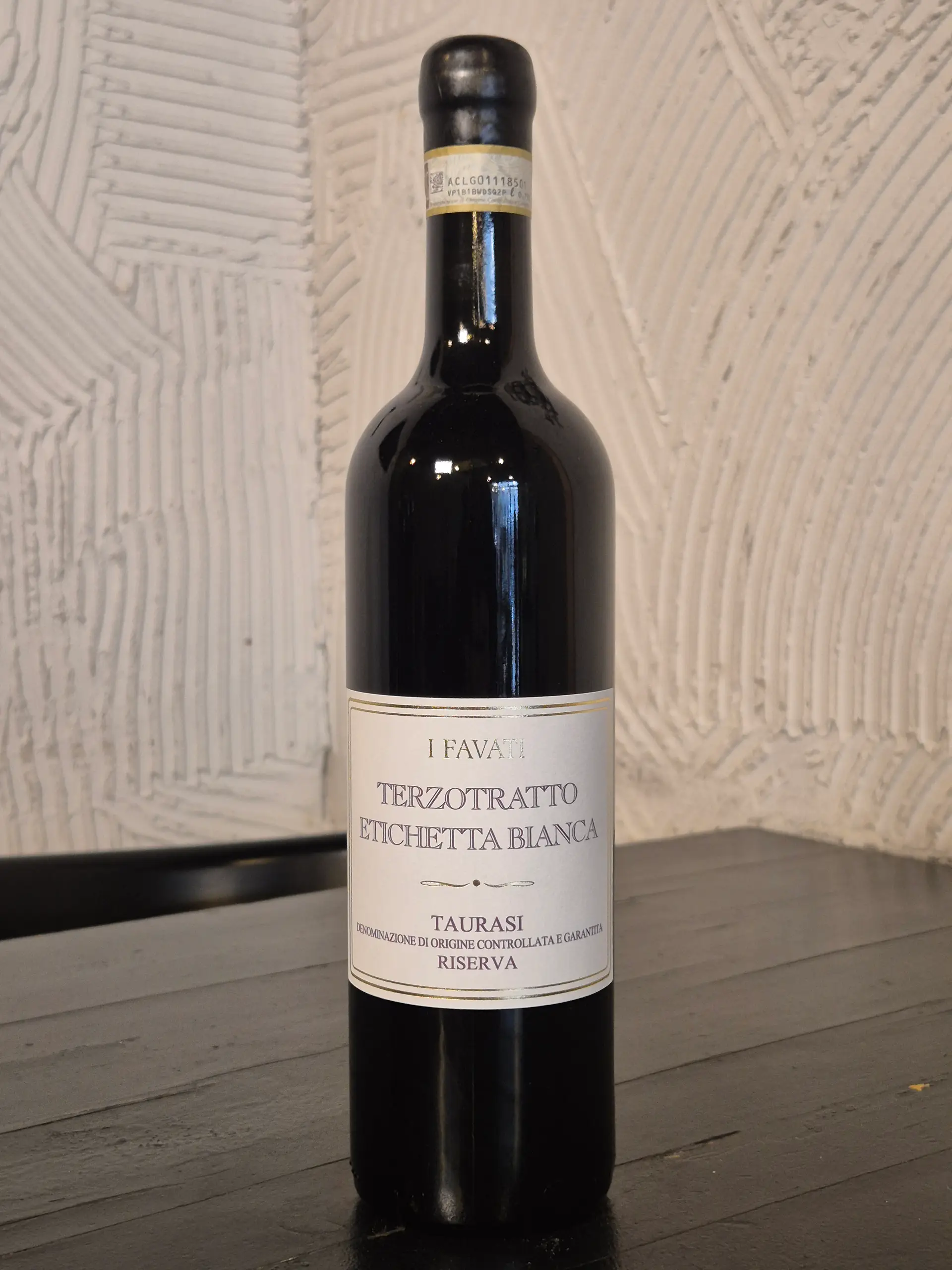 I FAVATI | TERZOTRATTO ETICHETTA BIANCA TAURASI RISERVA