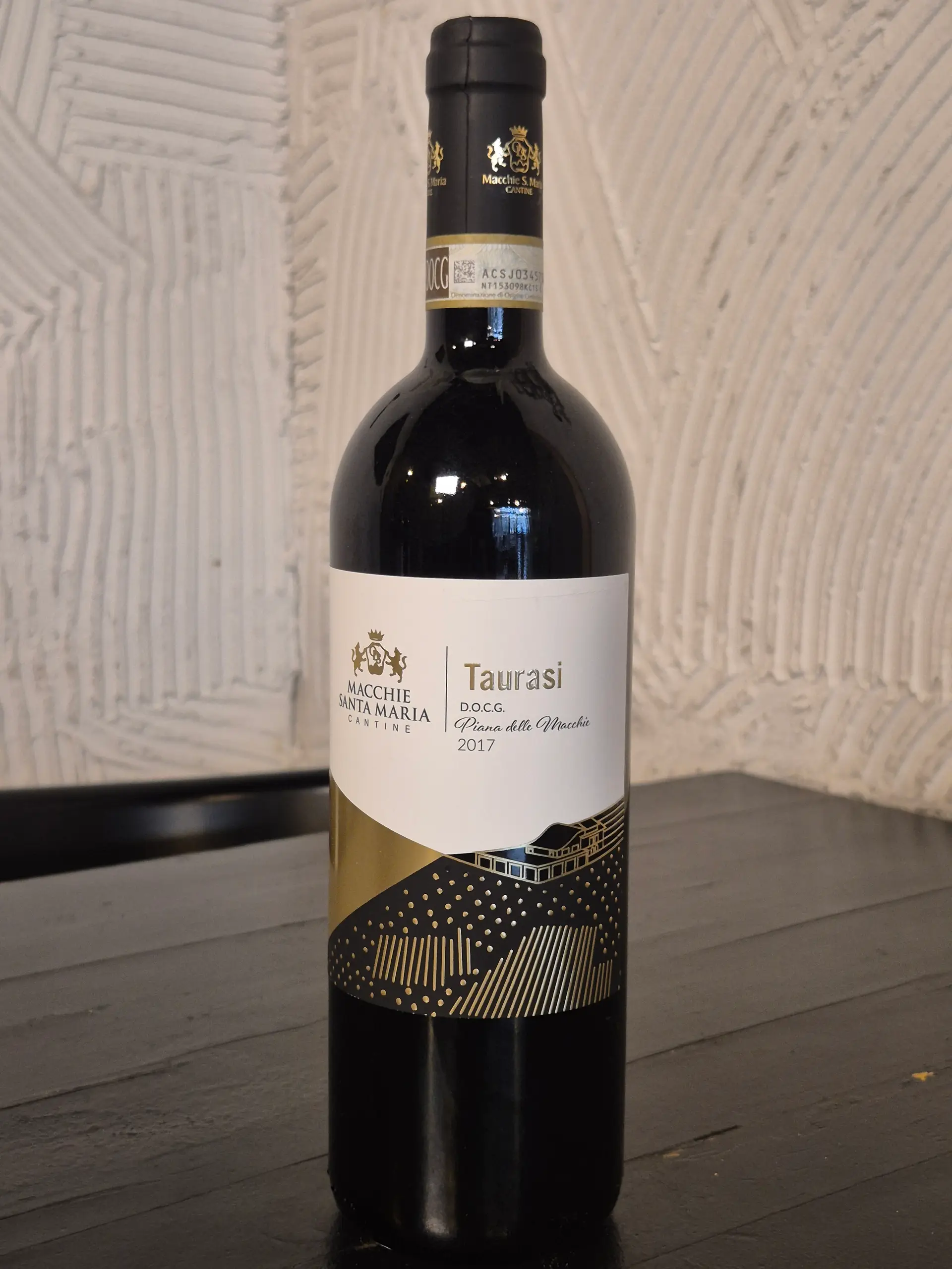 MACCHIE SANTA MARIA | TAURASI DOCG PIANA DELLE MACCHIE 2017
