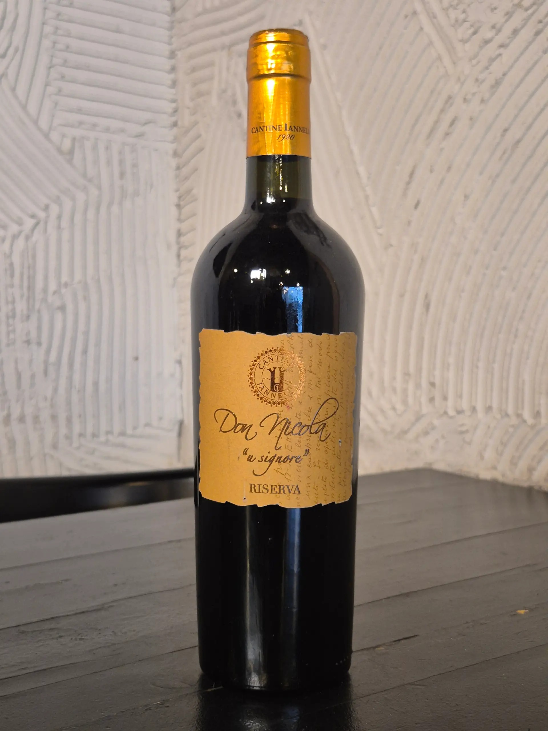 IANNELLA | DON NICOLA U'SIGNORE RISERVA 2007